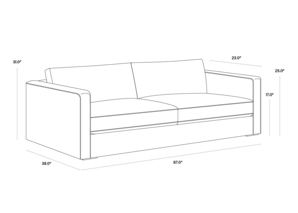 Adrian Sofa - Liv Indigo
