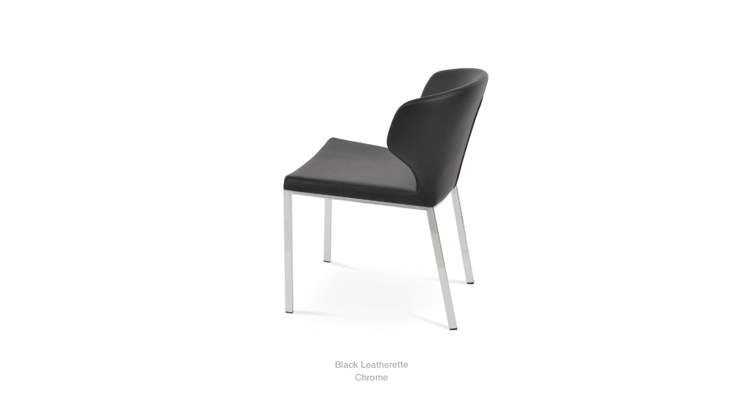 Amed + Metal Bar Stool