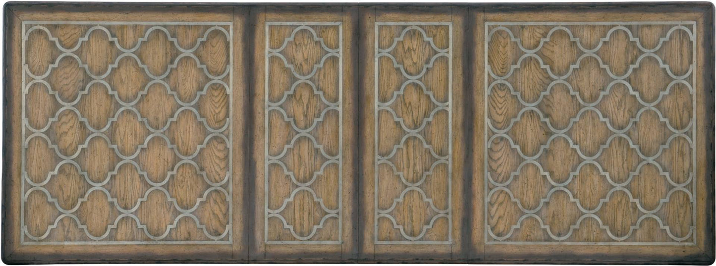 Hooker Furniture Dining Room Arabella Rectangle Leg Table w/2-20 in leaves