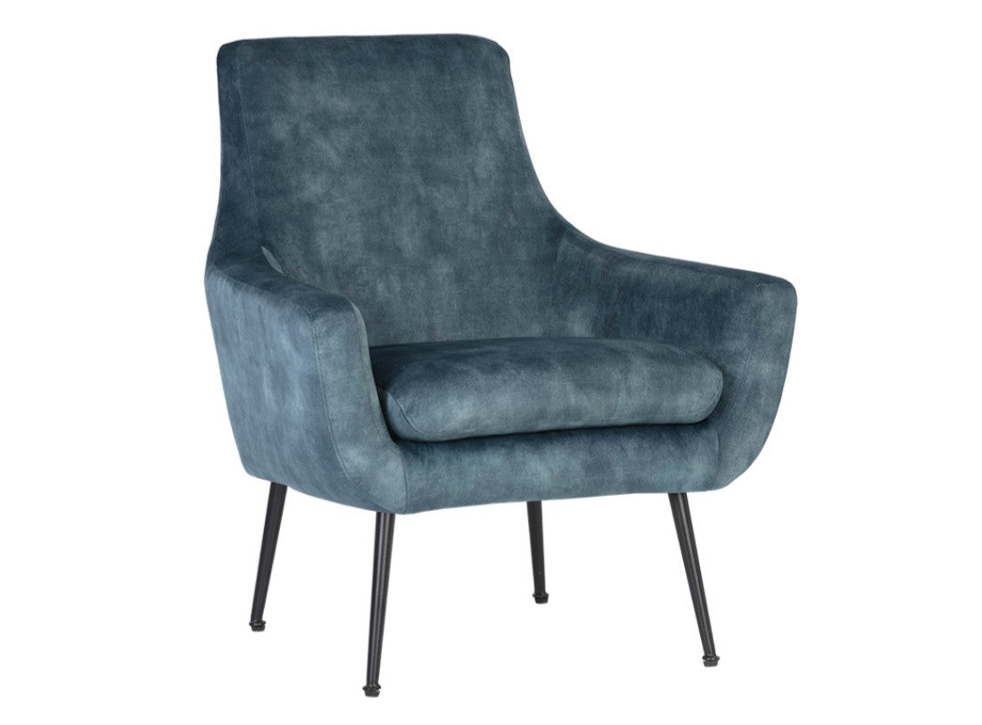 Aletta Lounge Chair - Nono Petrol