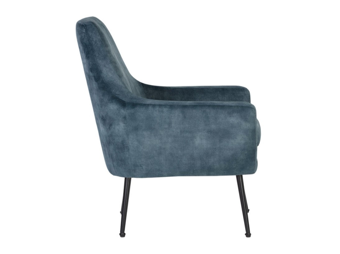 Aletta Lounge Chair - Nono Petrol