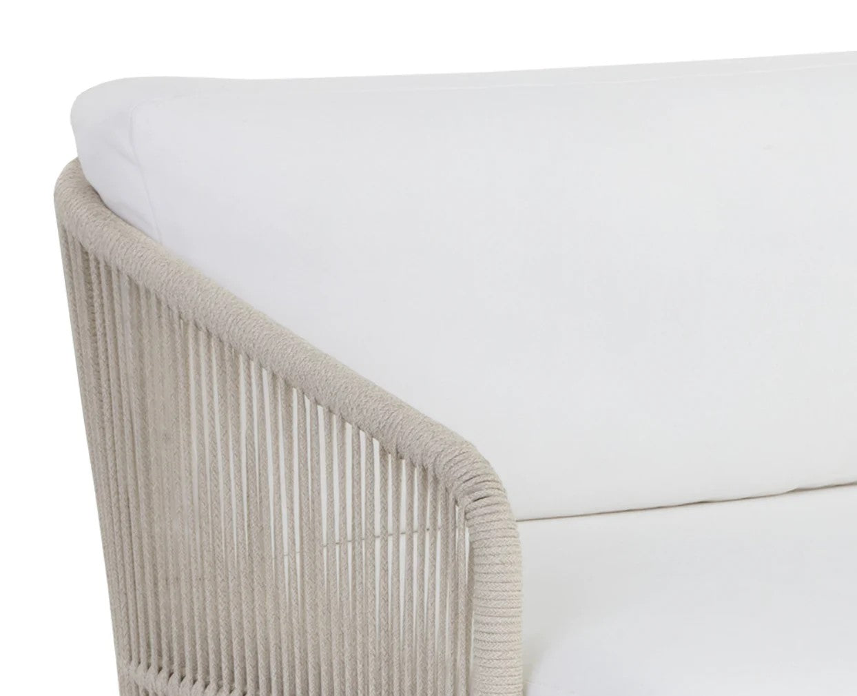 Allariz Sofa - Greige - Stinson White