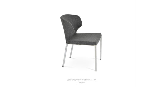 Amed + Metal Bar Stool