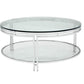 Andros Coffee Table - Stainless Steel