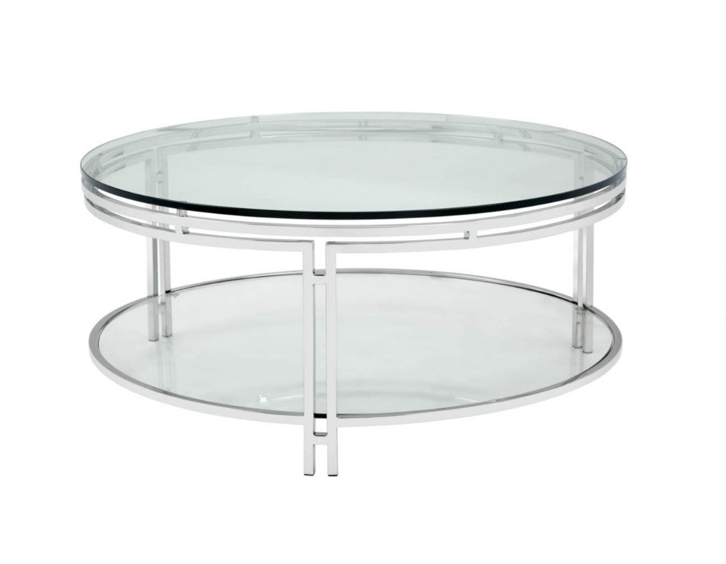 Andros Coffee Table - Stainless Steel