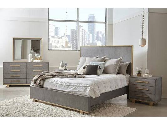 Carmen King Panel Bed