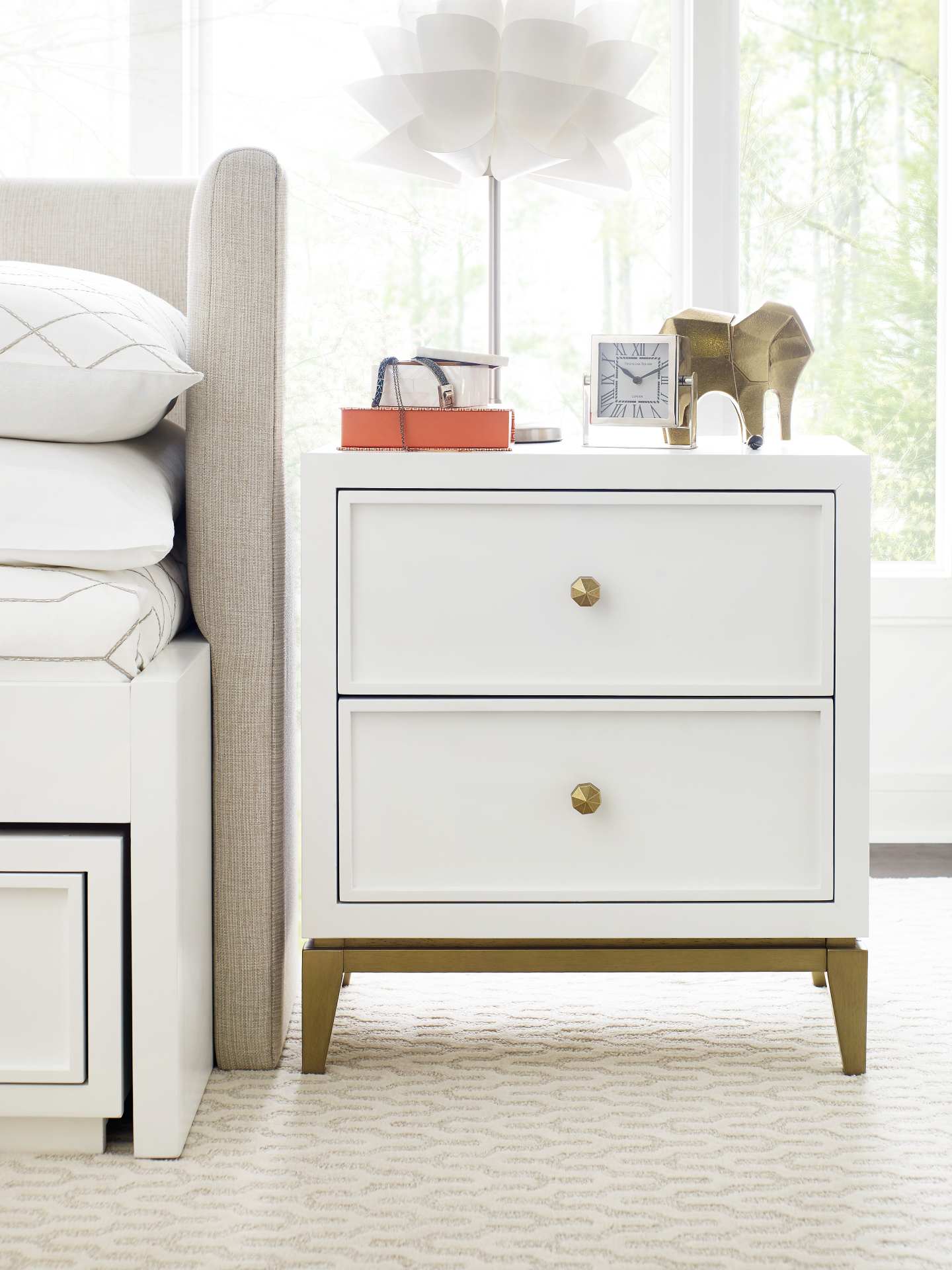 uptown white and gold dresser by rachael ray Chelsea by Rachael Ray - Dresser