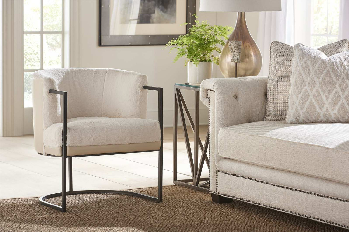 Curated Alpine Valley Accent Chair