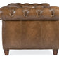 Hooker Furniture Living Room Chester Tufted Stationary Sofa