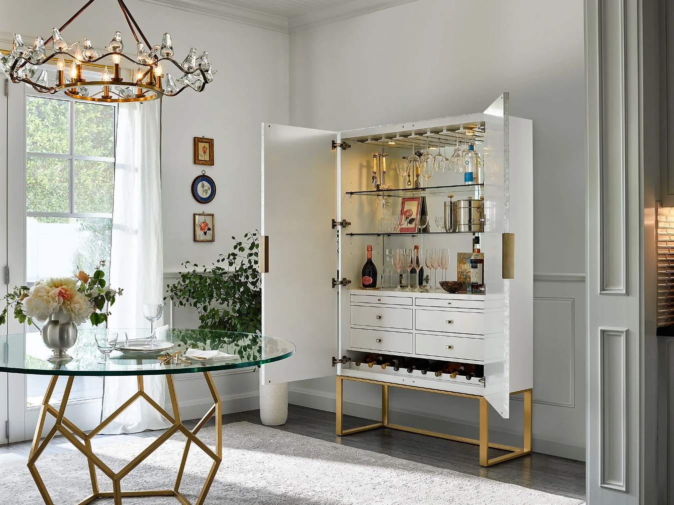 Miranda Kerr Home Opaline Bar Cabinet